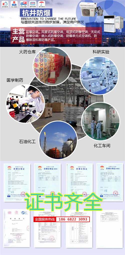 鍋爐房防爆空調機banner圖